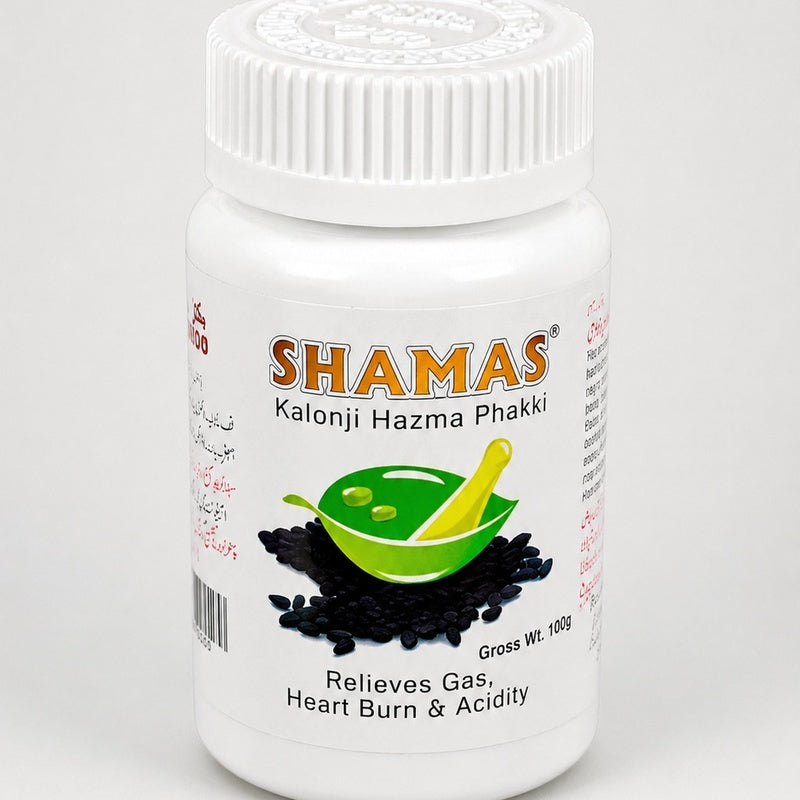 Kalonji Hazma Phakki 100g - Herbal digestive powder